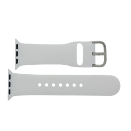 Watch strap Smartwatch Universal App.watch.7-8.le.09G Silicone White 32mm