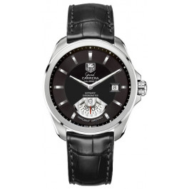 Watch strap Tag Heuer WAV511A / WAV511B / FC6224 Crocodile skin Black 20.5mm