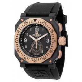 Watch strap Zodiac ZO8502 Rubber Black