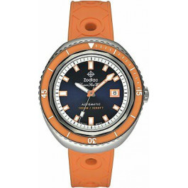 Watch strap Zodiac ZO9503 Rubber Orange