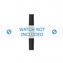 Armani watch strap AR-5602 Leather Black 23mm 