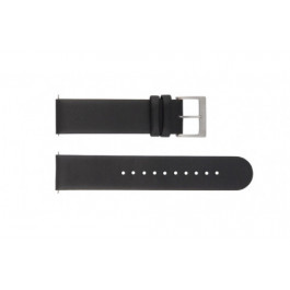 Watch strap Mondaine A132.30348.11SBB / A627.30303.11SBB / BM20001V Vegan Black 20mm