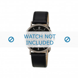 Boccia watch strap 3154 Leather Black 16mm 