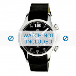 Breil watch strap 2519774090 Leather Black