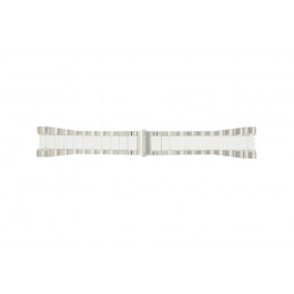 Breil watch strap BW0224 Steel White 27mm 