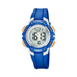 Watch strap Calypso K5739-2 / BC09881 Plastic Blue 19mm