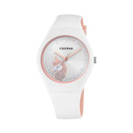 Watch strap Calypso K5792.1 Rubber White