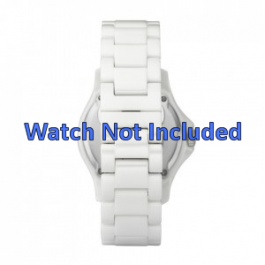 Fossil watch strap CE1010 Ceramics White Order now from World of Watch Straps