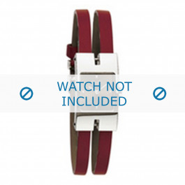 Dolce & Gabbana watch strap 3719250575 Leather Red 6mm
