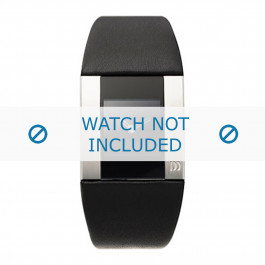 Danish Design watch strap IV13Q783  Leather Black