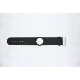Jacques Lemans watch strap DC500 Leather Black