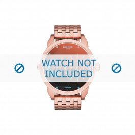 Diesel watch strap DZ7336 Metal Rosé 22mm