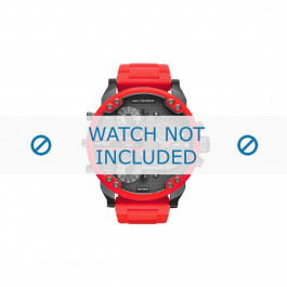 Watch strap Diesel DZ7370 Steel Silicone 28mm