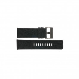 Diesel watch strap DZ1241 Leather Black 28mm