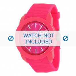 Diesel watch strap DZ1569  Silicone Pink 24mm