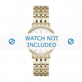 DKNY watch strap NY2503 Metal Gold 18mm