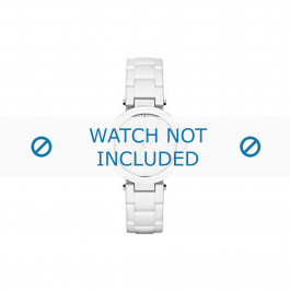DKNY watch strap NY2291 Ceramics White