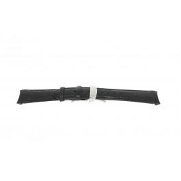 Watch strap Esprit ES000T31-40L / OELX0000004X Croco leather Black 18mm