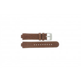Watch strap Festina F16049/3 Leather Brown 16mm