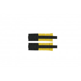 Watch strap Festina F16659-7 Steel/Silicone Yellow 24mm