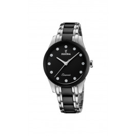 Watch strap Festina F20499-3 Steel Bi-color 17mm