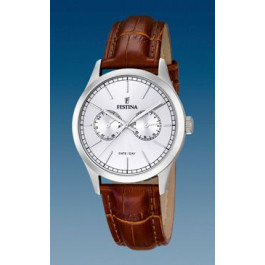 Watch strap Festina F16805.1 Leather Brown