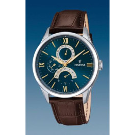 Watch strap Festina F16823/A Leather Brown