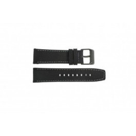 Watch strap Festina F16584-4 Leather/Textiles Black 24mm