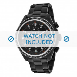 Fossil watch strap CH2754 Metal Black