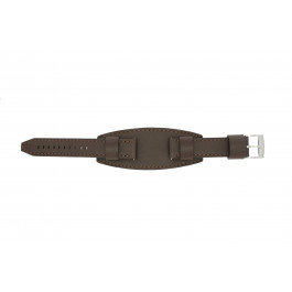 Watch strap Fossil JR1395 / Keaton Leather Brown 20mm