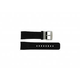 Guess watch strap GC35006G1 / GC40500G1 / GC45005G Rubber Black 24mm 