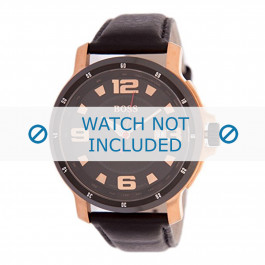 Watch strap Hugo Boss 1512507 / HB-94-1-34-2215 Leather Black 24mm