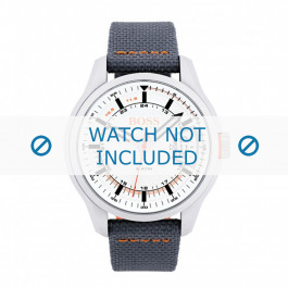 Watch strap Hugo Boss HO1550015 / 659302780 Canvas Grey 22mm