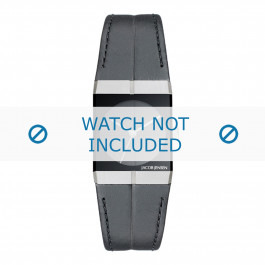 Watch strap Jacob Jensen 240 / 242 Leather Black 16mm