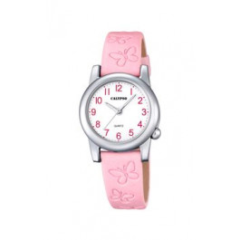 Watch strap Calypso K5711-2 Leather Pink 14mm