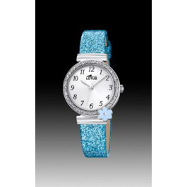 Watch strap Lotus 18625.3 Leather Blue