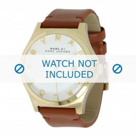 Watch strap Marc by Marc Jacobs MBM1213 Leather Brown