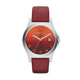 Watch strap Marc by Marc Jacobs MBM1319 Leather Red 18mm