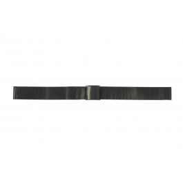 Watch strap Universal 14.1.5-ST-ZW Milanese Black 14mm