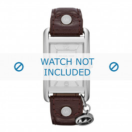 Watch strap Michael Kors MK2262 Leather Brown 18mm