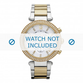 Watch strap Michael Kors MK5626 Steel Bi-color 12mm