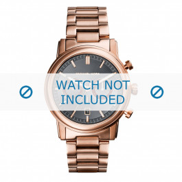 Michael Kors watch strap MK8370 Metal Rosé