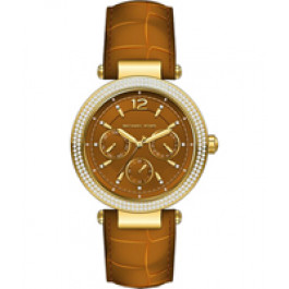 Watch strap Michael Kors MK2546 Leather Brown 21mm