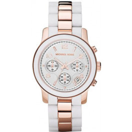 Watch strap Michael Kors MK5464 Steel/Silicone Rosé 20mm