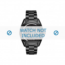 Michael Kors watch strap MKT5005 Metal Black 22mm
