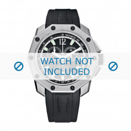Nautica watch strap A37513G Rubber / plastic Black