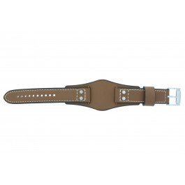Watch strap Fossil CH2986 / Coachman Leather Cognac 22mm