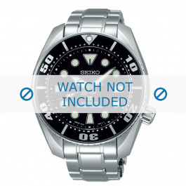 Seiko 6R15 00G0 SBDC031J D3D9AG watch strap Steel 20mm