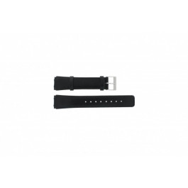 Watch strap Skagen 331LSLB Leather Black 18mm