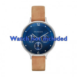 Skagen SKW2310 watch strap Leather 14mm